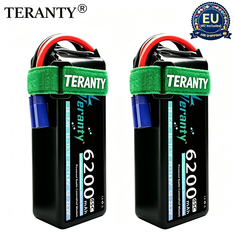 TERANTY 6S 6200mAh Lipo Batter - огляд і ціна Rc Hobby Land