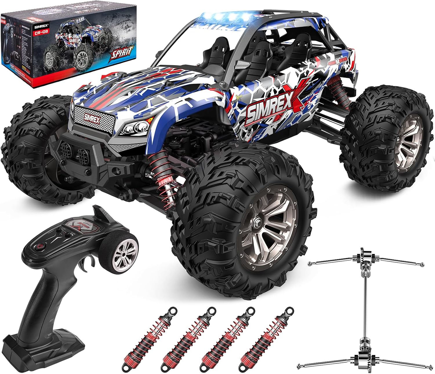 1/16 Hobby Grade RC Car, 36 KP - огляд і ціна Rc Hobby Grade Monster Truck