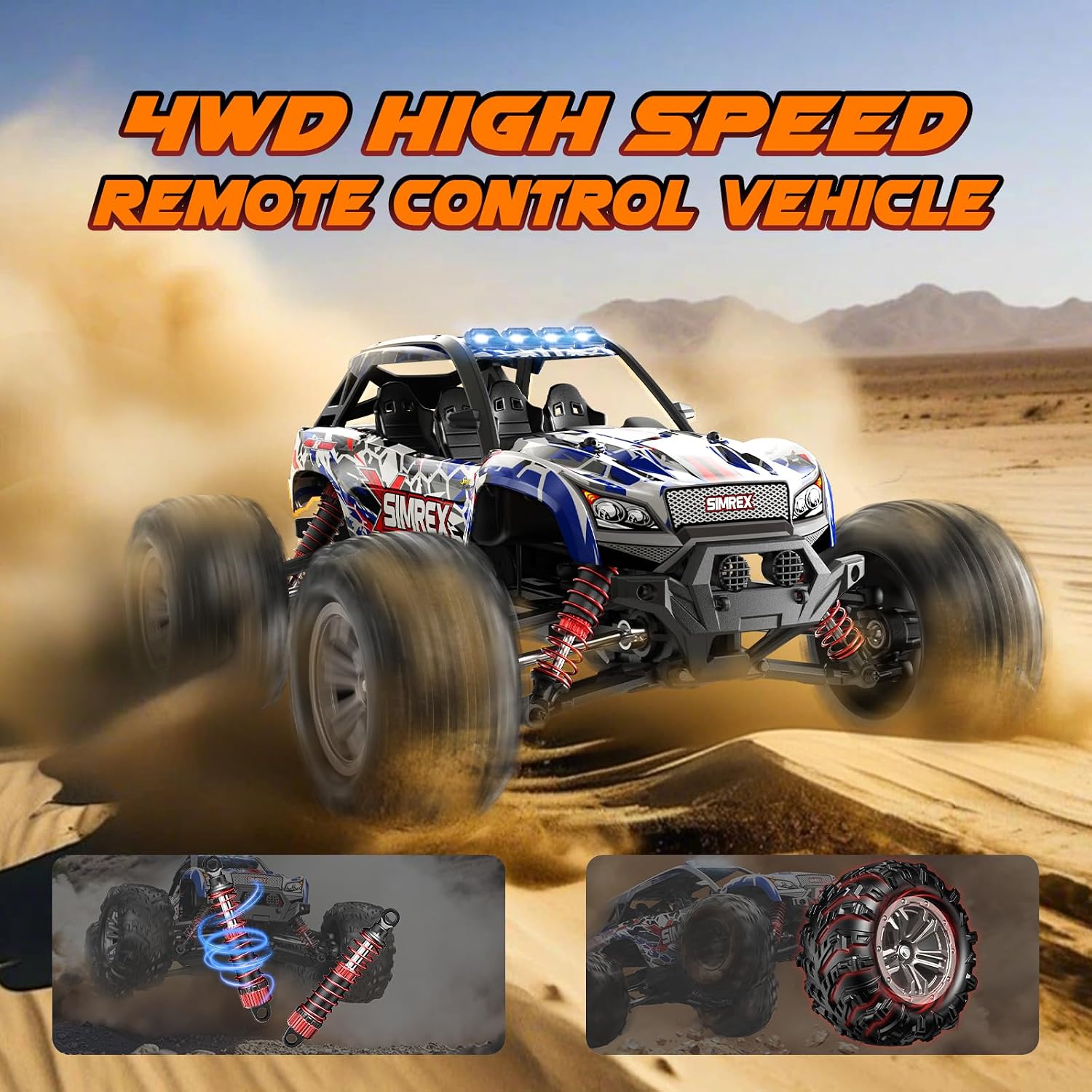 1/16 Hobby Grade RC Car, 36 KP - огляд і ціна Rc Hobby Grade Monster Truck