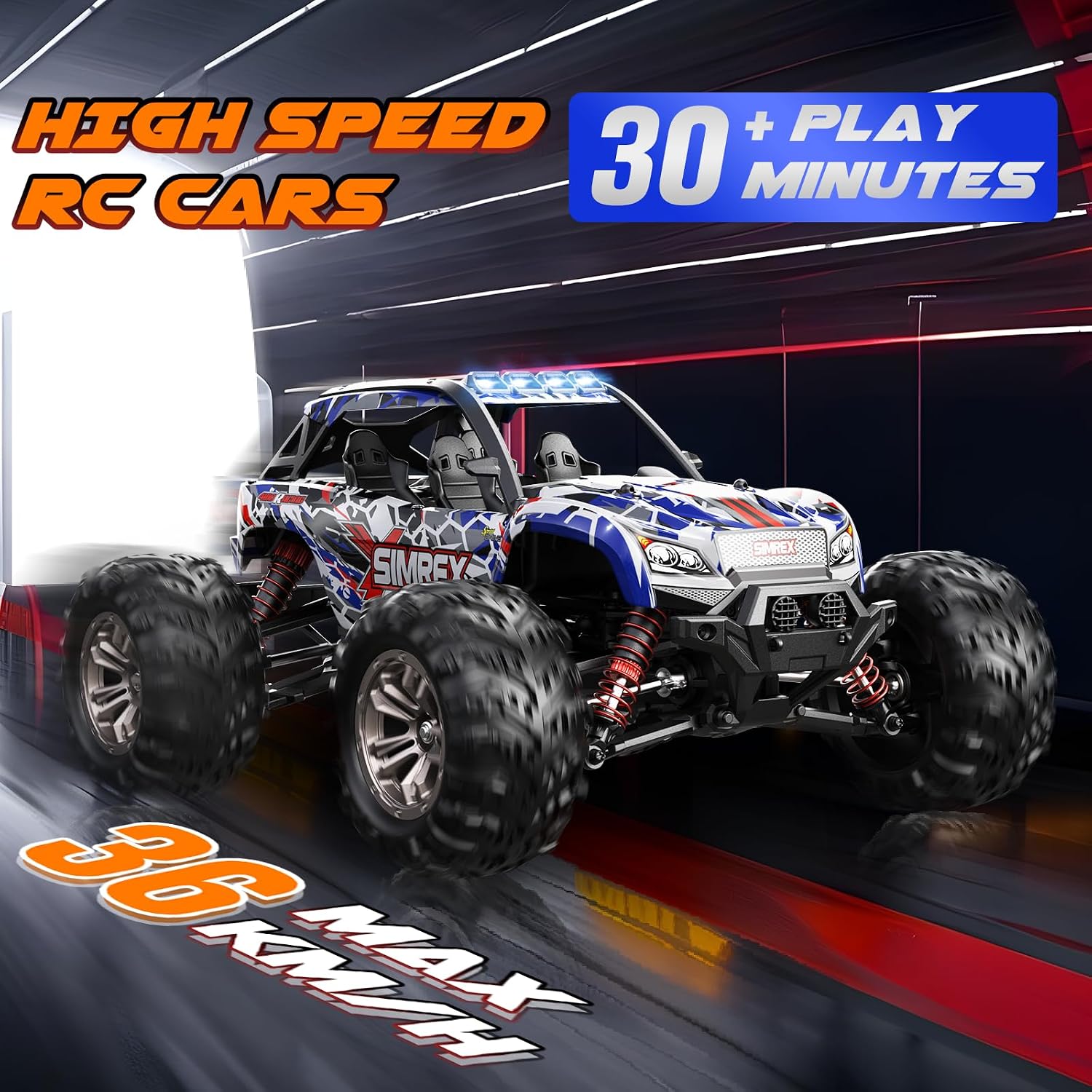 1/16 Hobby Grade RC Car, 36 KP - огляд і ціна Rc Hobby Grade Monster Truck