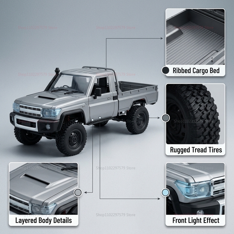 MN82 Upgraded PRO Off-Road 4WD - огляд і ціна Rc Hobby Grade Truck
