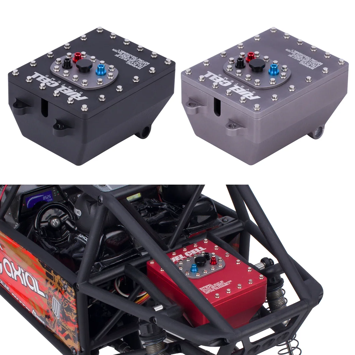 1Pcs Aluminum 1/10 Scale Fuel  - огляд і ціна Rc Hobby Grade Truck
