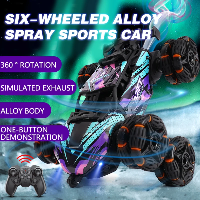 Six Wheels Dual RC Car Toy Spr - огляд і ціна Rc Hobby Toucan