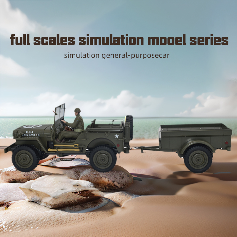JJRC C8815 RC Car 1941 JEEP WI - огляд і ціна Rc Hobby Grade Truck