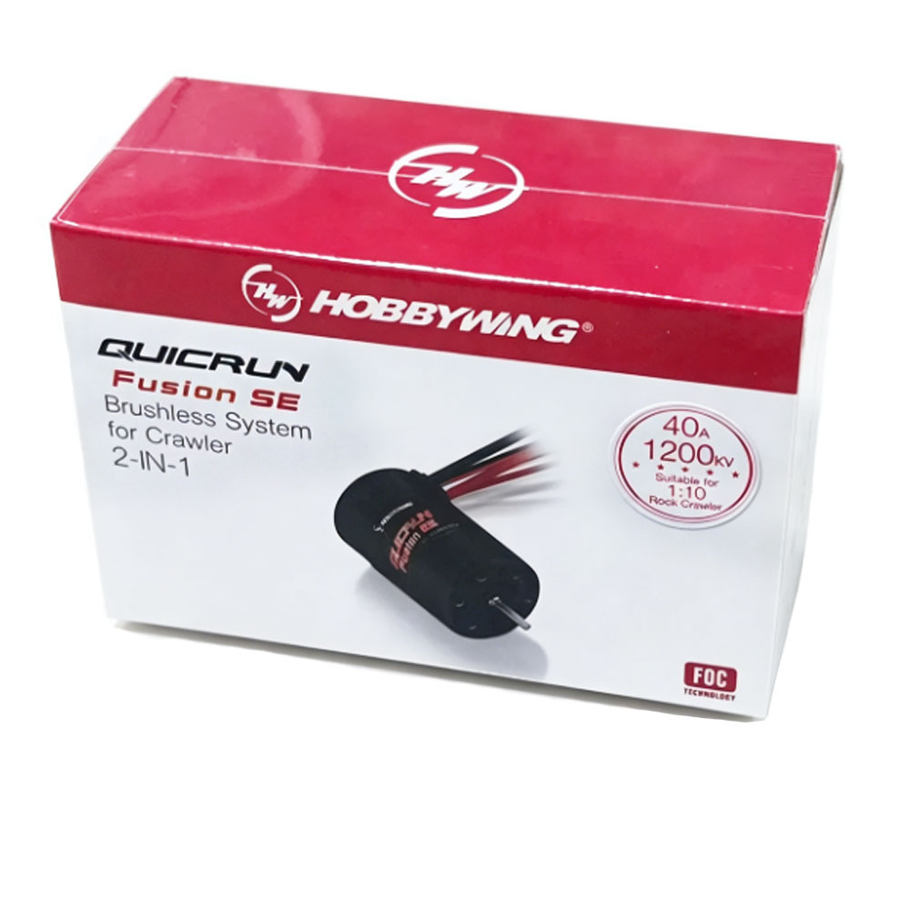 Hobbywing QuicRun Fusion SE 2- - огляд і ціна Rc Hobby Motor