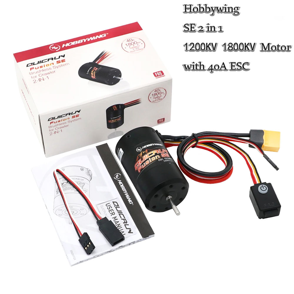Hobbywing QuicRun Fusion SE 2- - огляд і ціна Rc Hobby Motor
