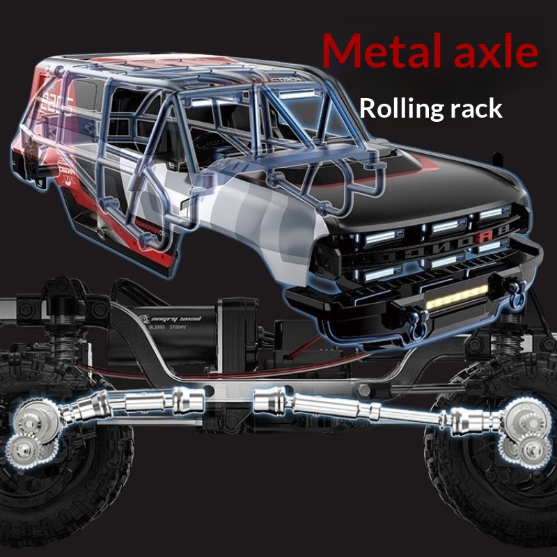 In Stock Mjx Rc Bronco H12p Br - огляд і ціна Rc Hobby Toucan