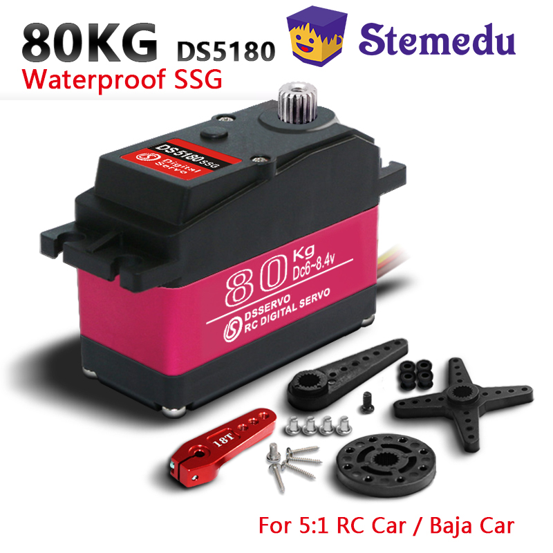 Dsservo Waterproof DS5180 80KG - огляд і ціна Rc Hobby Shops