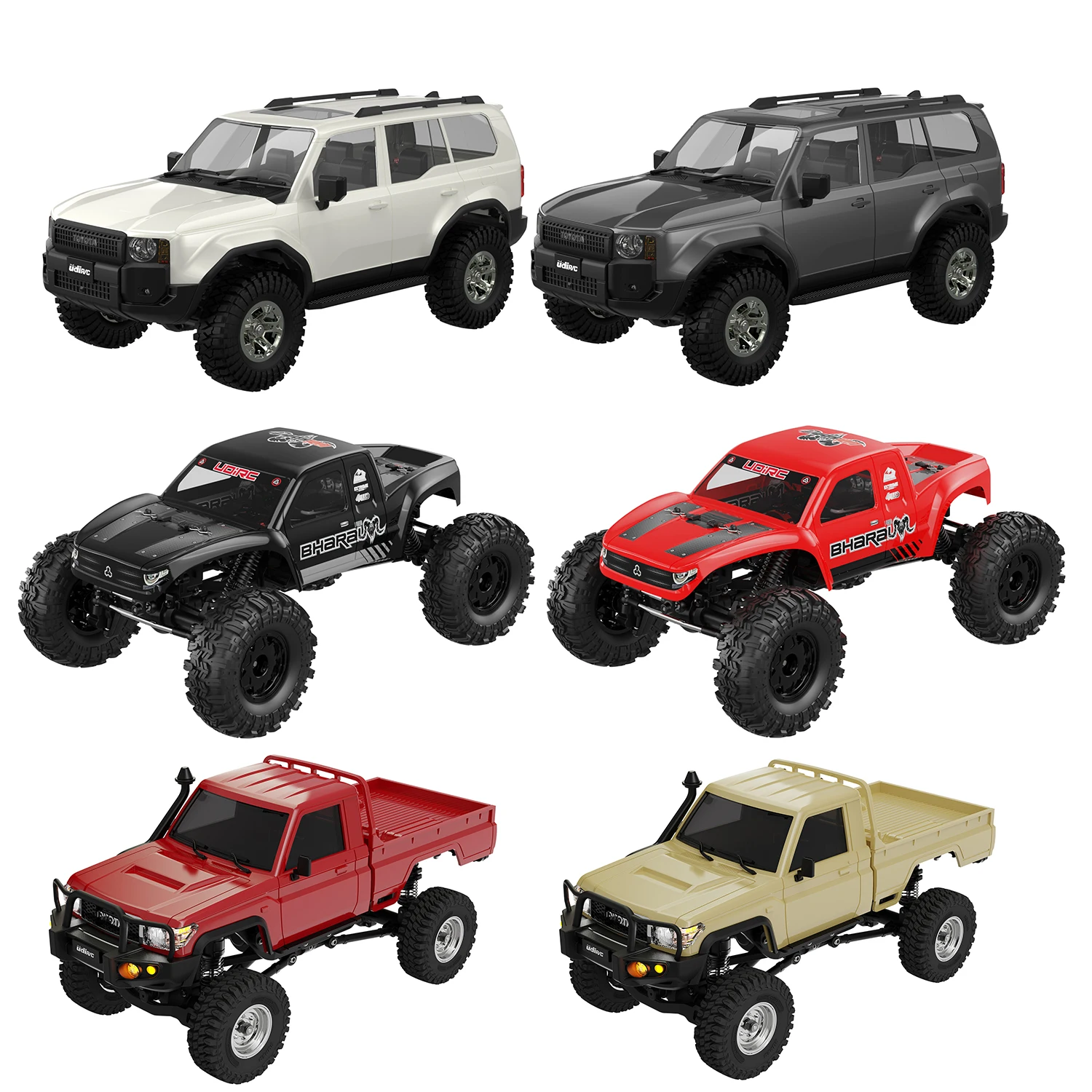 UDIRC 1/18 1/24 Scale Rock Cra - огляд і ціна Rc Hobby Grade Truck
